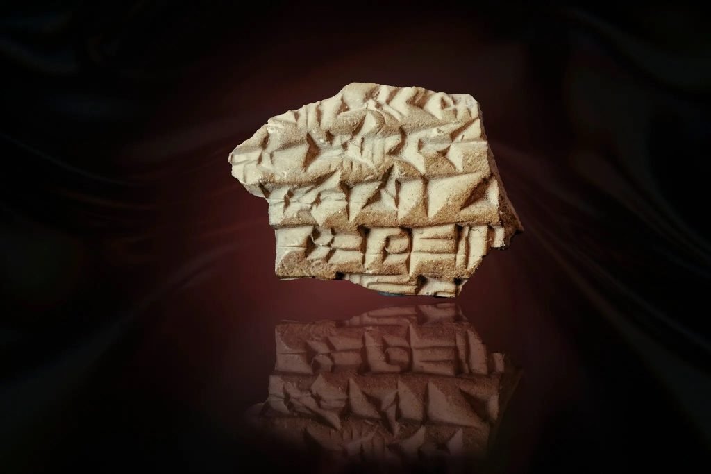 Ancient Assyrian shard was part of a seal used to authenticate ancient documents and letters. Emil Aladjem/Israel Antiquities Authority